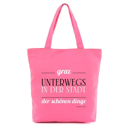 Einkaufstasche "pink"